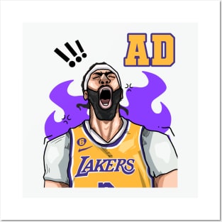 Anthony Davis Posters and Art